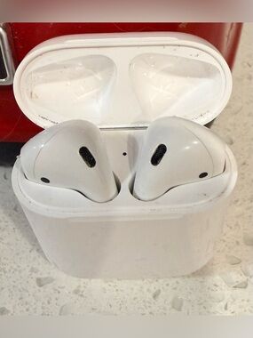 Generation 2 - Apple White Earbuds with Charging Case